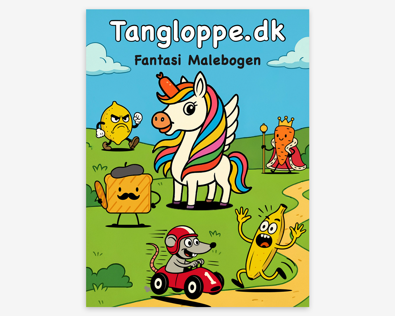 Gratis malebog til de mindste