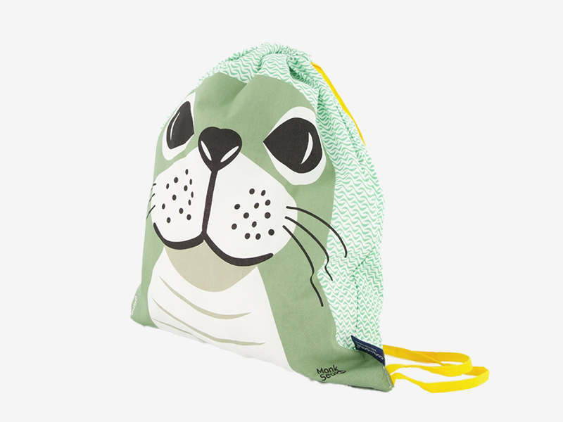 Børnerygsæk med sæl