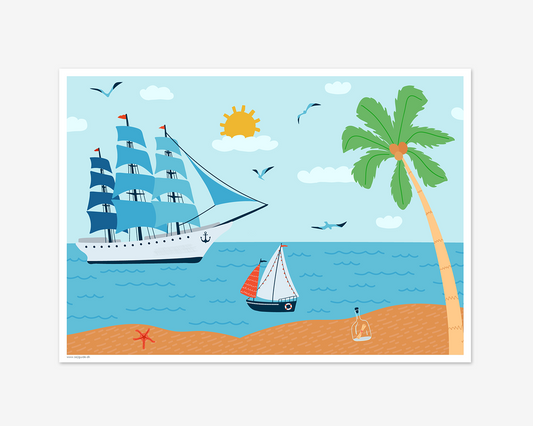 Sommer, solskin og palmeø